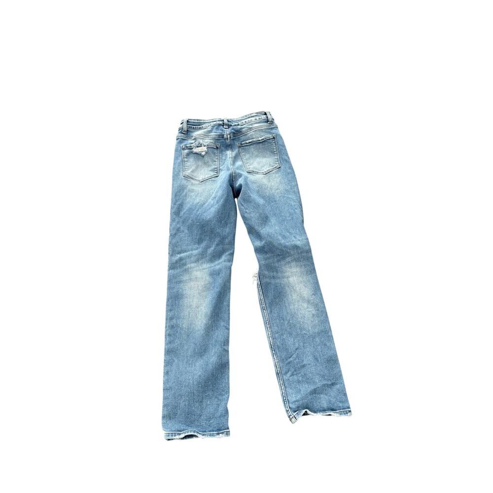 Vervet High Rise Straight Medium Wash Distressed Jeans Women’s Size 27 - Picture 3 of 4